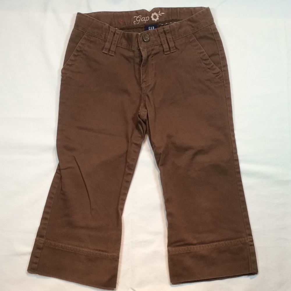 GAP KIDS Cropped Pants Brown